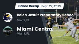Recap: Belen Jesuit Preparatory School vs. Miami Central  2019