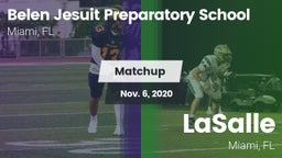 Matchup: Belen Jesuit vs. LaSalle  2020