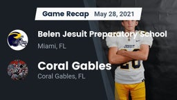 Recap: Belen Jesuit Preparatory School vs. Coral Gables  2021