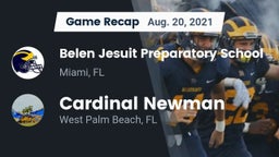 Recap: Belen Jesuit Preparatory School vs. Cardinal Newman   2021