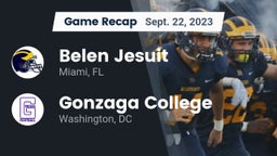 Recap:  Belen Jesuit  vs. Gonzaga College  2023