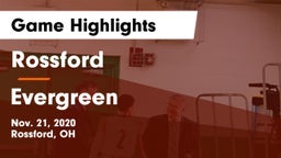 Rossford  vs Evergreen  Game Highlights - Nov. 21, 2020