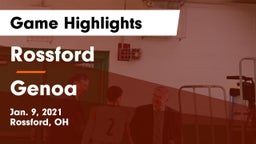 Rossford  vs Genoa  Game Highlights - Jan. 9, 2021