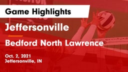 Jeffersonville  vs Bedford North Lawrence  Game Highlights - Oct. 2, 2021