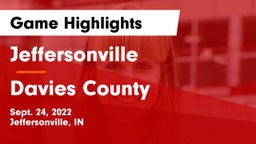 Jeffersonville  vs Davies County Game Highlights - Sept. 24, 2022