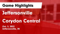 Jeffersonville  vs Corydon Central  Game Highlights - Oct. 3, 2022