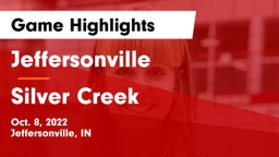 Jeffersonville  vs Silver Creek Game Highlights - Oct. 8, 2022