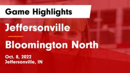 Jeffersonville  vs Bloomington North Game Highlights - Oct. 8, 2022
