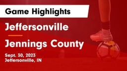Jeffersonville  vs Jennings County Game Highlights - Sept. 30, 2023