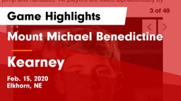 Mount Michael Benedictine vs Kearney  Game Highlights - Feb. 15, 2020