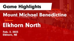 Mount Michael Benedictine vs Elkhorn North  Game Highlights - Feb. 2, 2023