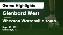 Glenbard West  vs Wheaton Warrenville south Game Highlights - Sept. 25, 2021