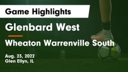 Glenbard West  vs Wheaton Warrenville South Game Highlights - Aug. 23, 2022