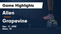 Allen  vs Grapevine  Game Highlights - Dec. 17, 2020