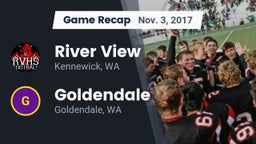 Recap: River View  vs. Goldendale  2017