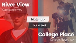 Matchup: River View High vs. College Place   2019