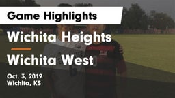 Wichita Heights  vs Wichita West  Game Highlights - Oct. 3, 2019