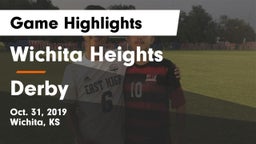 Wichita Heights  vs Derby  Game Highlights - Oct. 31, 2019