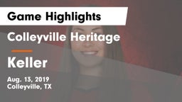 Colleyville Heritage  vs Keller  Game Highlights - Aug. 13, 2019