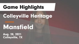 Colleyville Heritage  vs Mansfield Game Highlights - Aug. 28, 2021