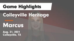 Colleyville Heritage  vs Marcus  Game Highlights - Aug. 31, 2021