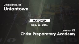 Matchup: Uniontown vs. Christ Preparatory Academy 2016