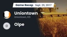 Recap: Uniontown  vs. Olpe  2017