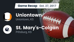 Recap: Uniontown  vs. St. Mary's-Colgan  2017