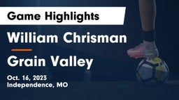 William Chrisman  vs Grain Valley  Game Highlights - Oct. 16, 2023