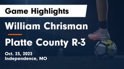 William Chrisman  vs Platte County R-3 Game Highlights - Oct. 23, 2023