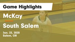McKay  vs South Salem  Game Highlights - Jan. 23, 2020