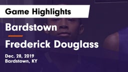 Bardstown  vs Frederick Douglass Game Highlights - Dec. 28, 2019
