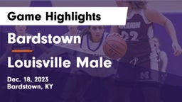 Bardstown  vs Louisville Male  Game Highlights - Dec. 18, 2023
