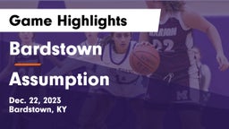 Bardstown  vs Assumption  Game Highlights - Dec. 22, 2023