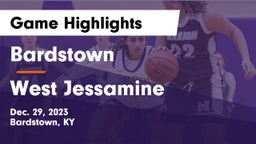 Bardstown  vs West Jessamine  Game Highlights - Dec. 29, 2023