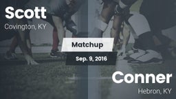 Matchup: Scott  vs. Conner  2016