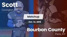 Matchup: Scott  vs. Bourbon County  2016
