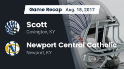 Recap: Scott  vs. Newport Central Catholic  2017