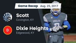 Recap: Scott  vs. Dixie Heights  2017