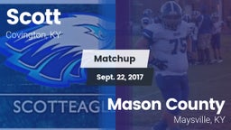 Matchup: Scott  vs. Mason County  2017