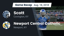 Recap: Scott  vs. Newport Central Catholic  2018