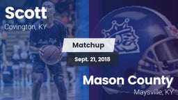 Matchup: Scott  vs. Mason County  2018
