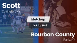 Matchup: Scott  vs. Bourbon County  2018
