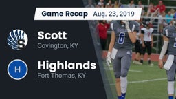 Recap: Scott  vs. Highlands  2019