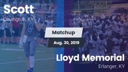 Matchup: Scott  vs. Lloyd Memorial  2019