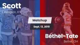 Matchup: Scott  vs. Bethel-Tate  2019