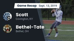 Recap: Scott  vs. Bethel-Tate  2019