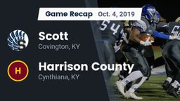 Recap: Scott  vs. Harrison County  2019