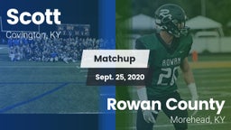 Matchup: Scott  vs. Rowan County  2020
