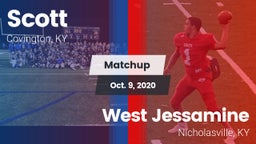 Matchup: Scott  vs. West Jessamine  2020